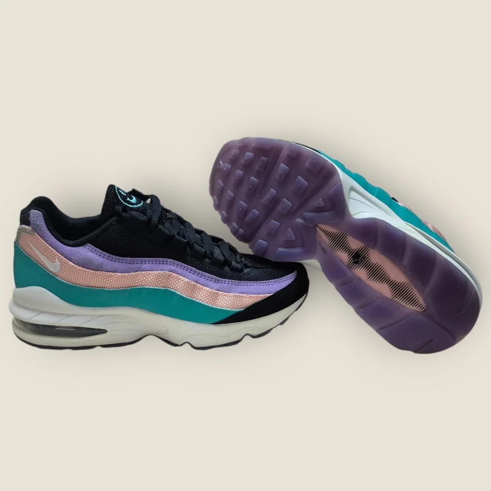 NWOT Nike Air Max 95 GS Size 6.5Y BIG BOYS 'Have A Nike Day' - Picture 6 of 10